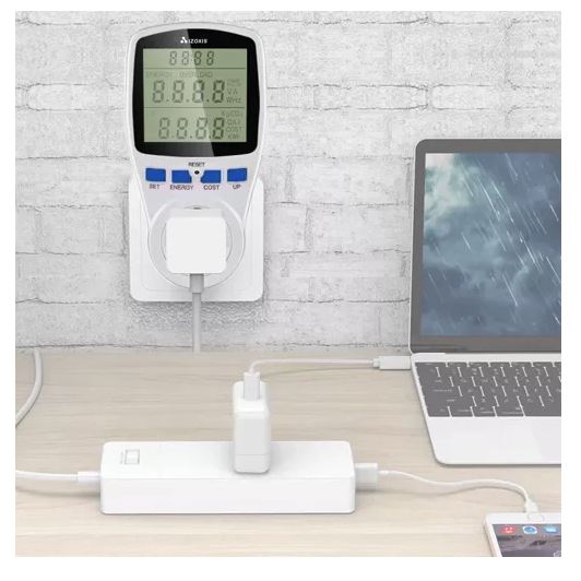 Izoxis digitālais enerģijas patēriņa mērītājs