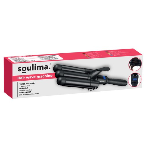 Matu viļņotājs Soulima 00019389, melns