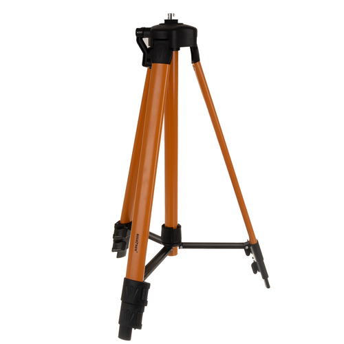 Bigstren statīvs krustlīniju lāzeram 150 cm, oranžs/melns
