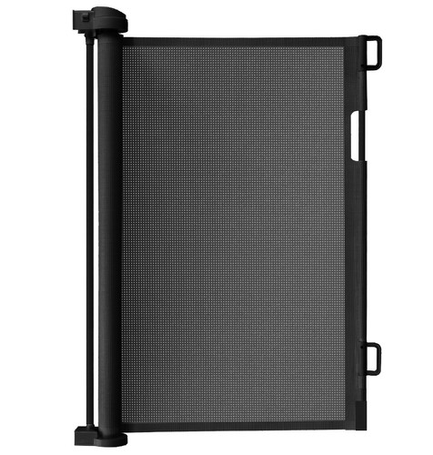 Durvju drošības barjera, vārti, nožogojums, siets, sētiņa mājdzīvniekiem, suņiem, kaķiem, Melns | Safety Gate...