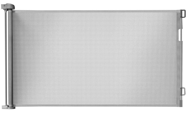 Durvju drošības barjera, vārti, nožogojums, siets, sētiņa mājdzīvniekiem, suņiem, kaķiem, Pelēks | Safety...