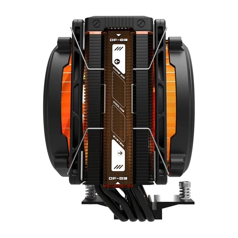 Aktīvais procesora dzesētājs Darkflash E400 Melns 230W