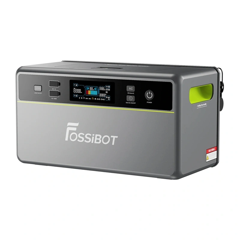 FOSSIBOT FBP1200 1200W Uzlādes stacija, 1958Wh, Zaļa