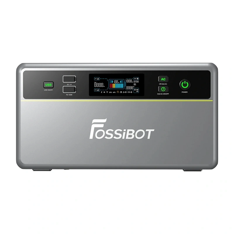 FOSSIBOT FBP1200 1200W Uzlādes stacija, 1958Wh, Zaļa