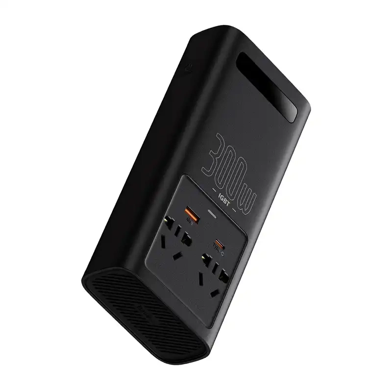 Baseus Power Inverter 300W (220V CN/EU) Black