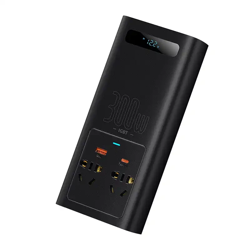 Baseus Power Inverter 300W (220V CN/EU) Black