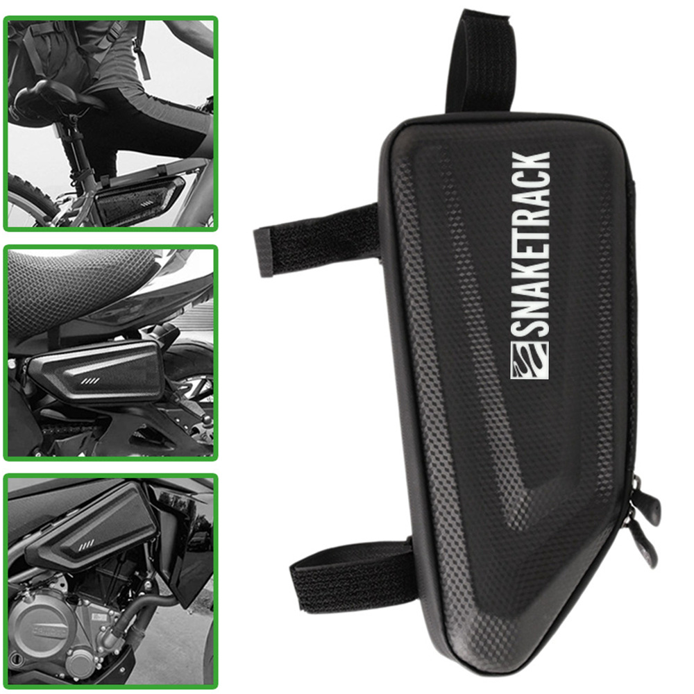 Snake Track ST01 velosipēda rāmja soma, 1.5L, melna