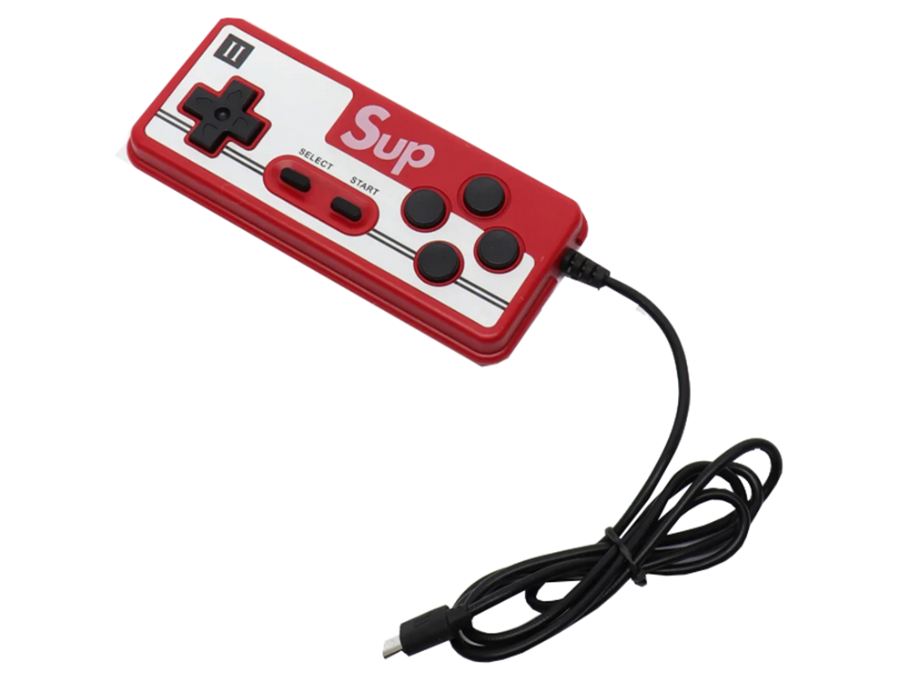 Mini retro portatīvā spēļu konsole, 400 spēles, 3.0\" ekrāns, TV pieslēgums, pults, sarkana