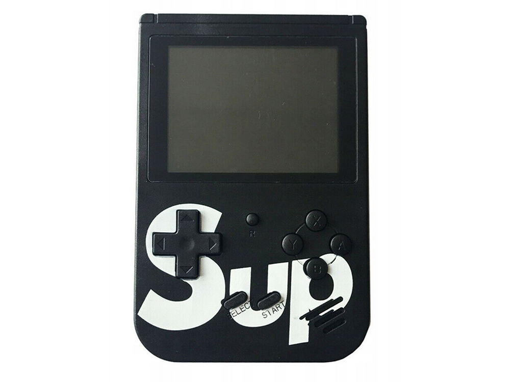 Retro Mini Portatīvā Konsole, 400 Spēles, 3.0\" Ekrāns, TV Savienojums, Melna | Mini Console Portable, Retro Games,...