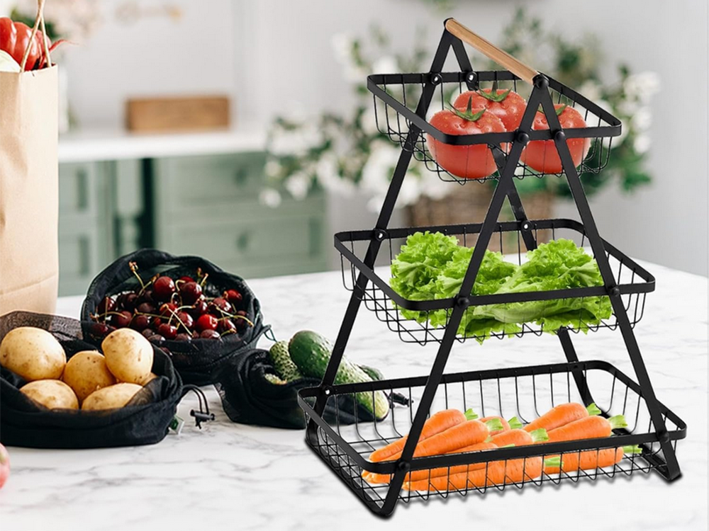 Trīs Līmeņu Virtuves Organaizers, Plaukts | Three-Level Kitchen Shelf