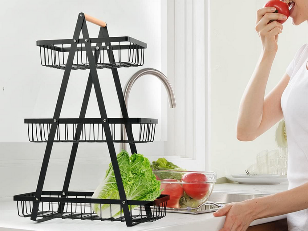 Trīs Līmeņu Virtuves Organaizers, Plaukts | Three-Level Kitchen Shelf