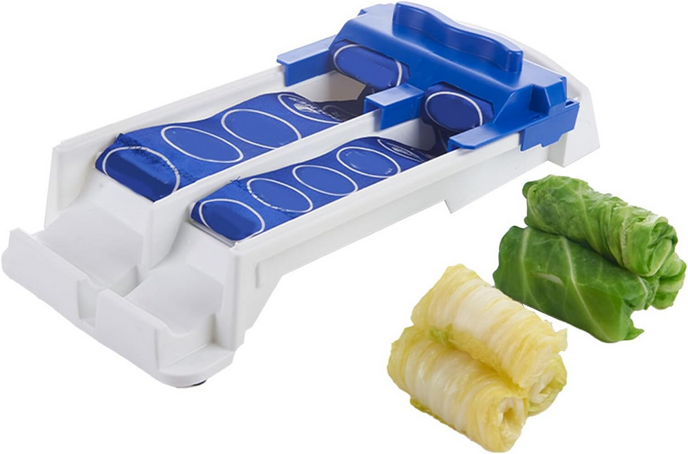 Pārtikas ietīšanas rullītis suši, kāpostu tīteņiem un ruletēm, plastmasas