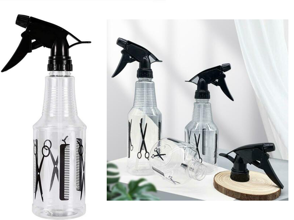 Universāls frizieru smidzinātājs 250ml, caurspīdīgs