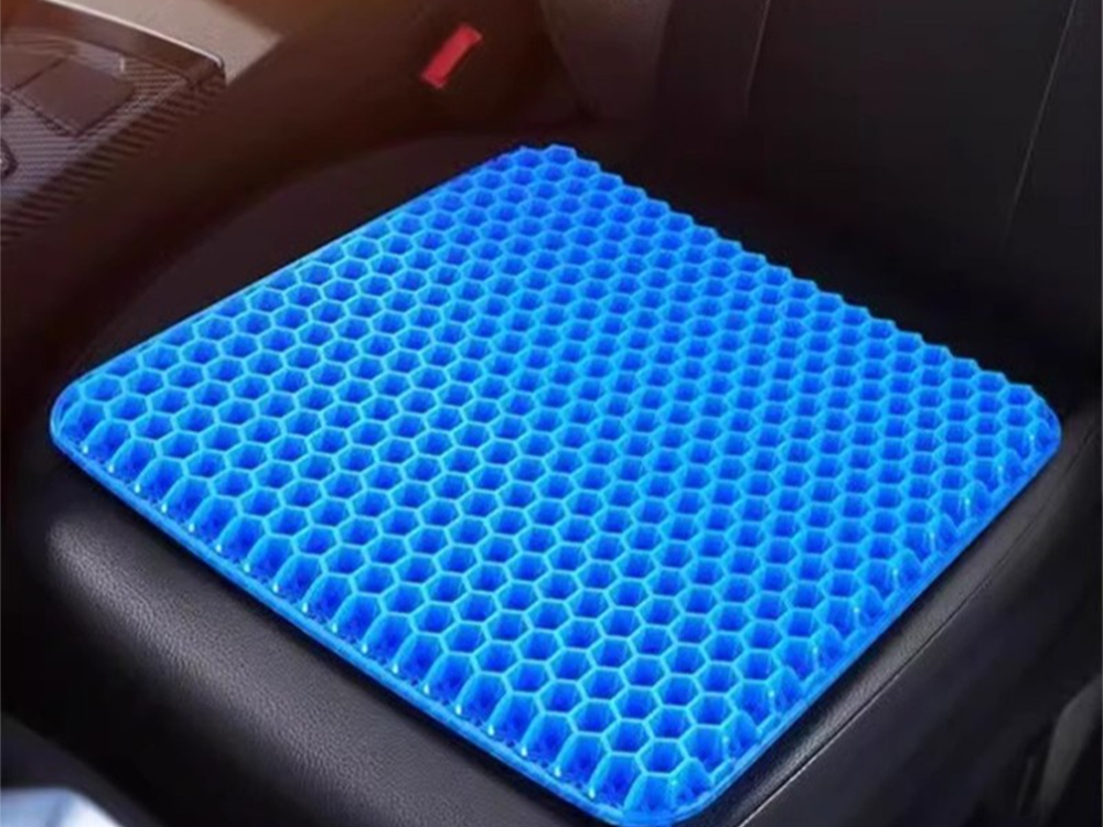 Ortopēdiskais gēla spilvens sēdēšanai krēslam un automašīnai