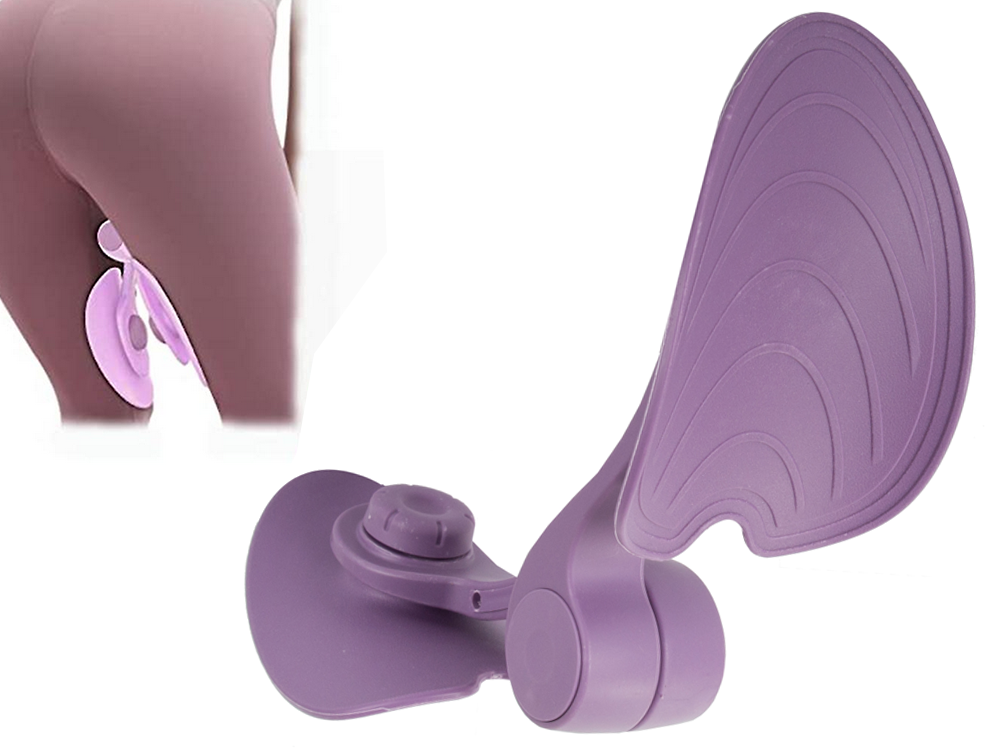 Gurnu trenažieris augšstilbiem un iegurņa pamatnes muskuļiem, violets