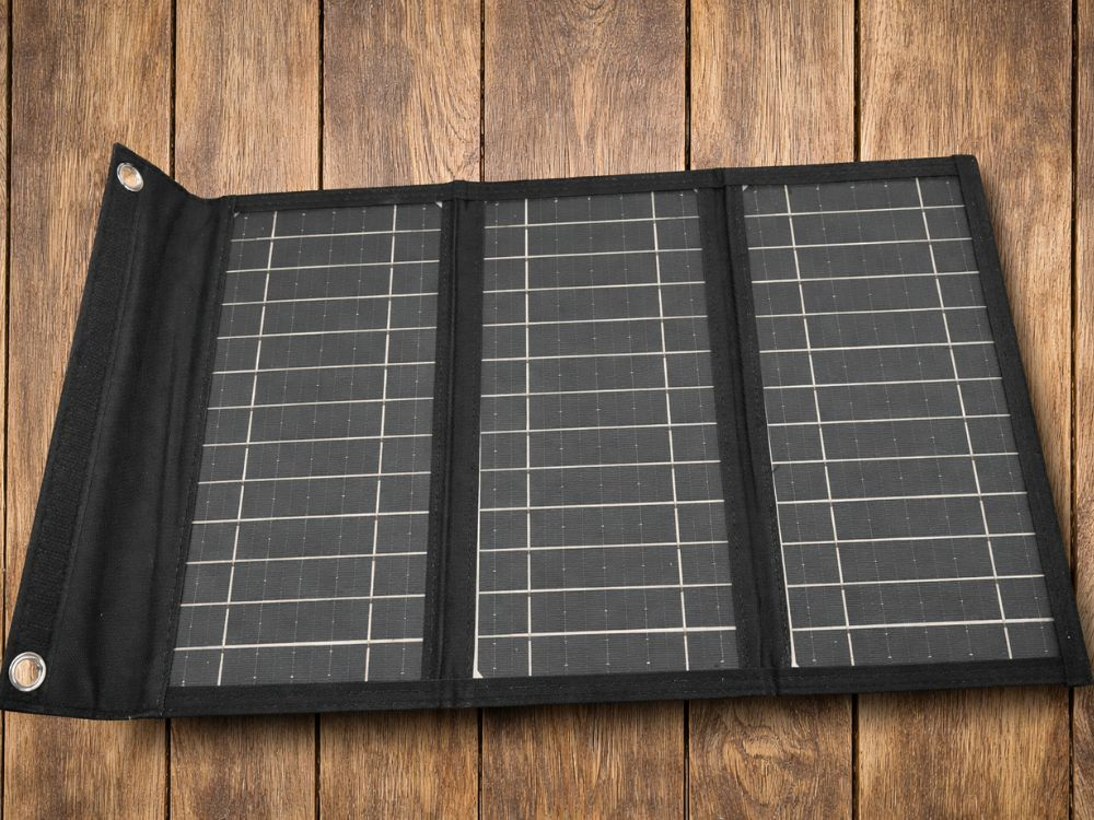 Pārnēsājams saules panelis 20W saliekams USB lādētājs