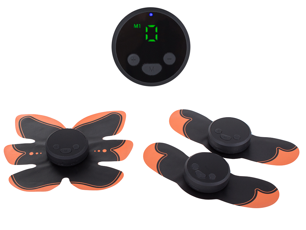 Vēdera, roku un kāju muskuļu elektrostimulators 3x EMS
