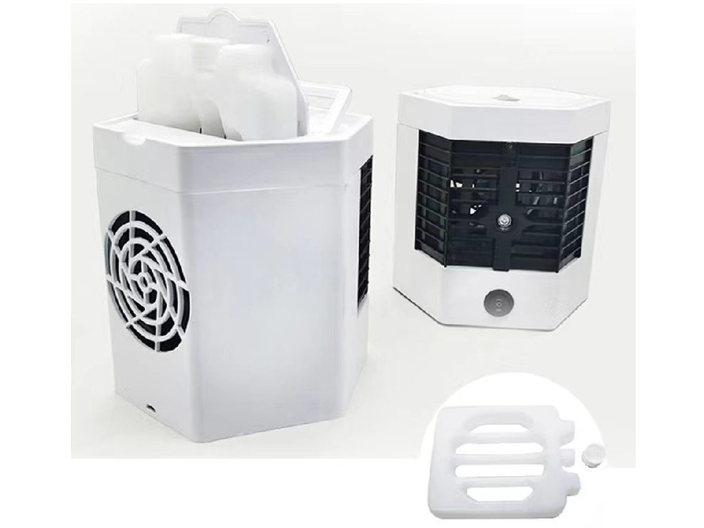 Portatīvais Mini Gaisa Kondicionieris Gaisa Dzesētājs Mitrinātājs 2in1 | Portable Air Conditioner Humidifier