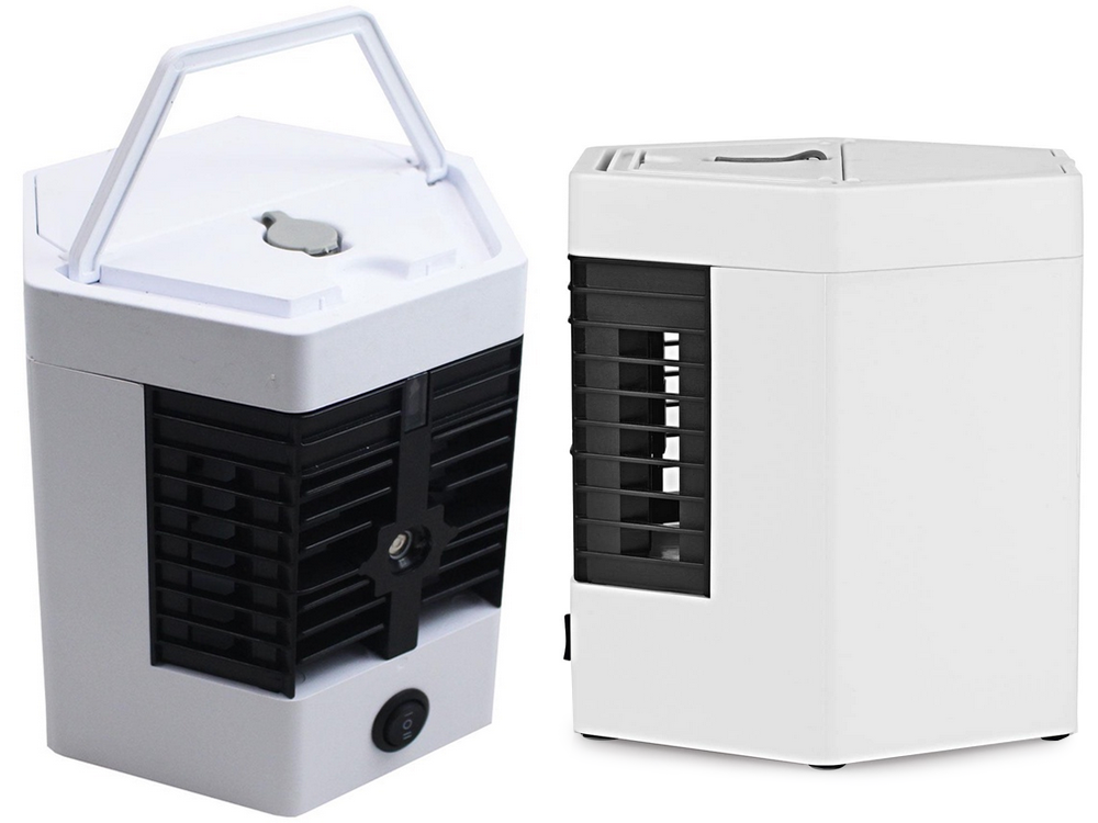 Portatīvais Mini Gaisa Kondicionieris Gaisa Dzesētājs Mitrinātājs 2in1 | Portable Air Conditioner Humidifier