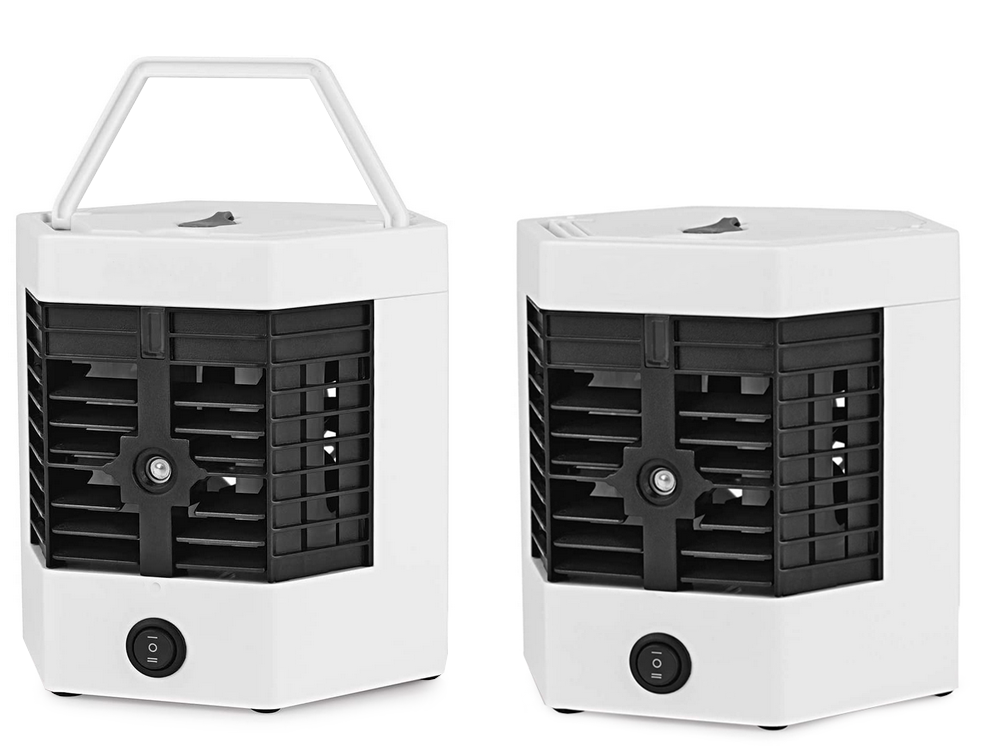 Portatīvais Mini Gaisa Kondicionieris Gaisa Dzesētājs Mitrinātājs 2in1 | Portable Air Conditioner Humidifier
