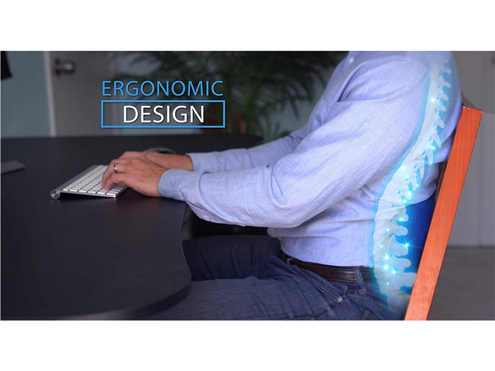 Ortopēdiskais Muguras Spilvens Jostasvietas Atbalsts | Orthopaedic Back Pillow Lumbar Support