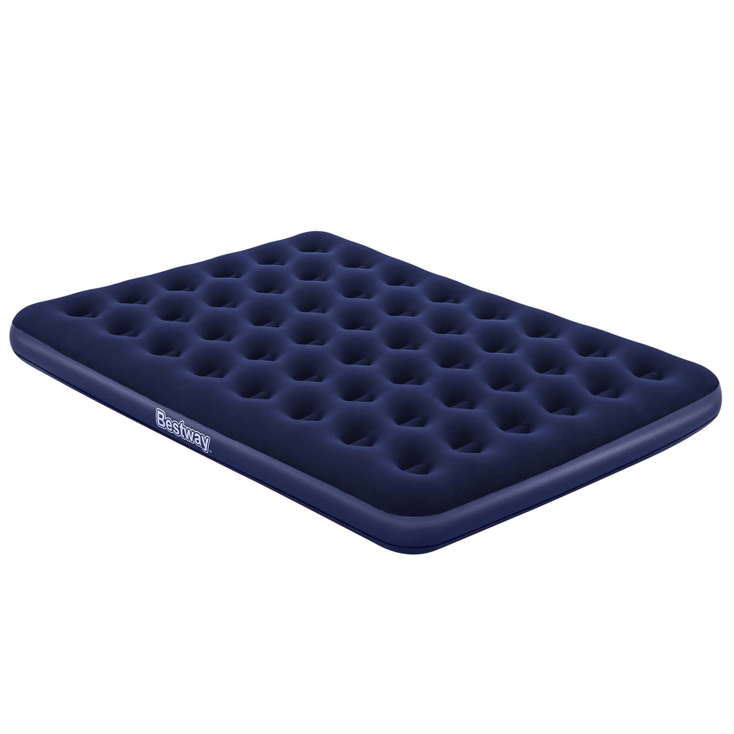 Bestway 67003 divvietīgs piepūšamais matracis, 203x152x22 cm, tumši zils