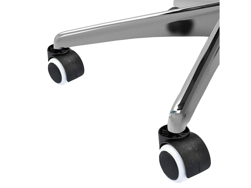Gumijoti biroja krēslu riteņi, 5 gab. | Rubber Office Chair Wheels