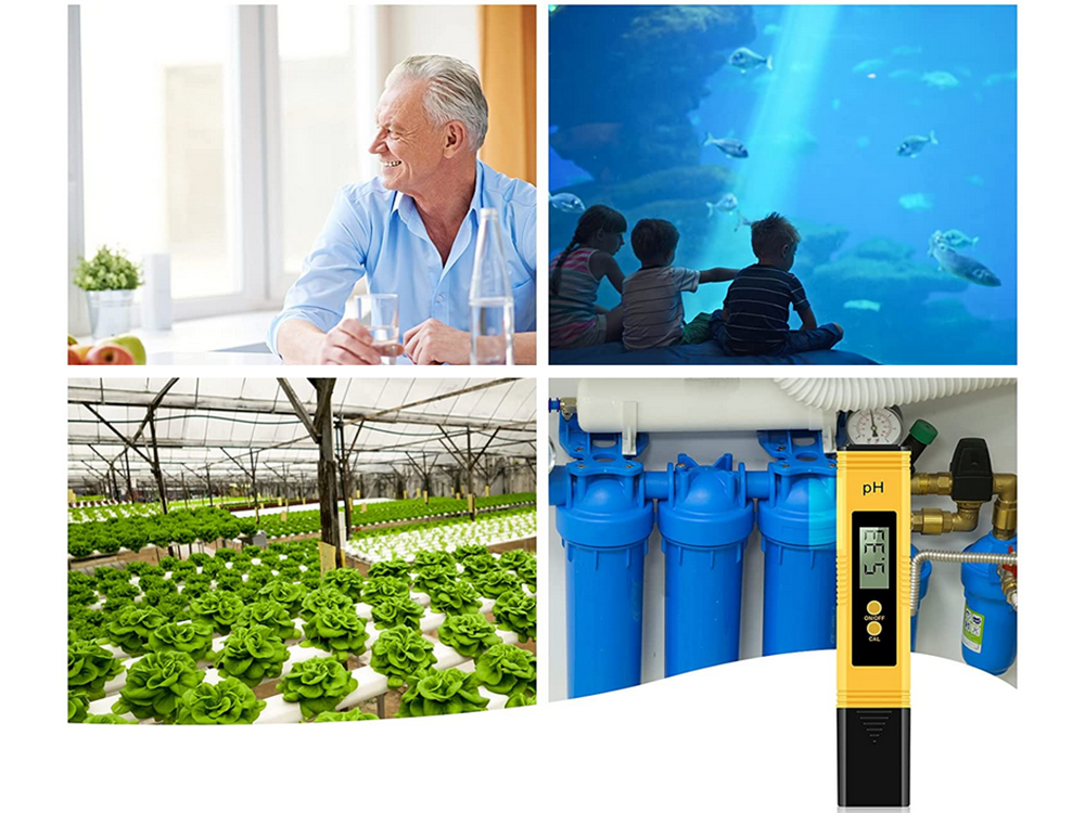 Ūdens pH Testeris Mērītājs Ūdens Kvalitātes Analīze | Water pH Meter Tester