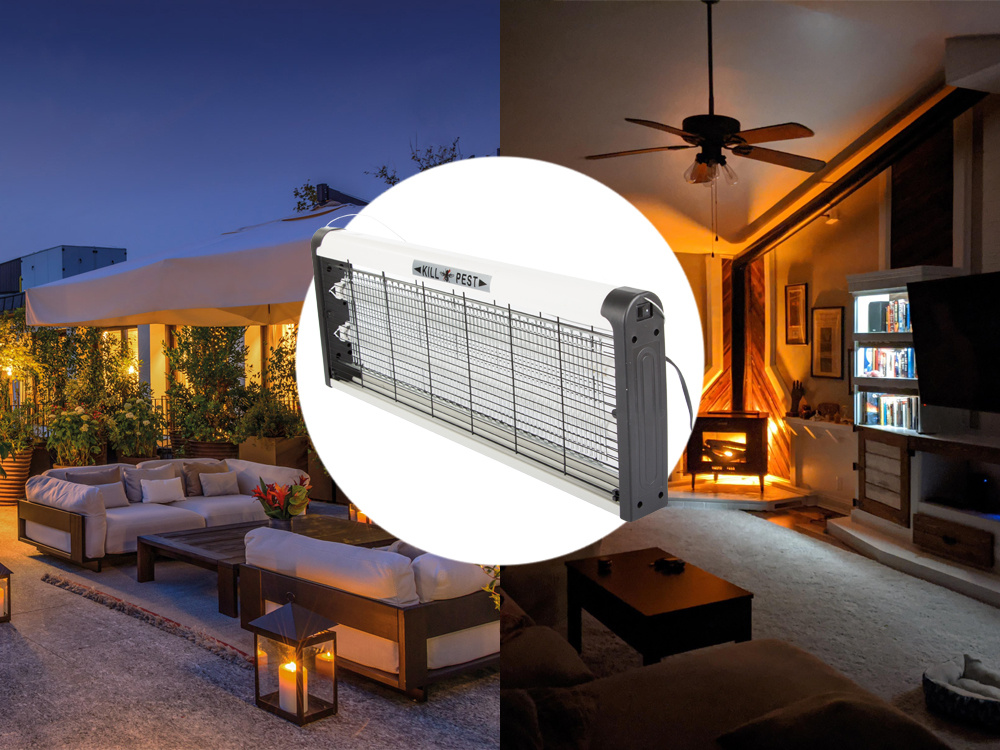 Kukaiņu Slazds Insektu Atbaidītājs Elektriskā UV Lampa Odu Mušu utt. Iznīcināšanai, 40W | Physical Mosquito...