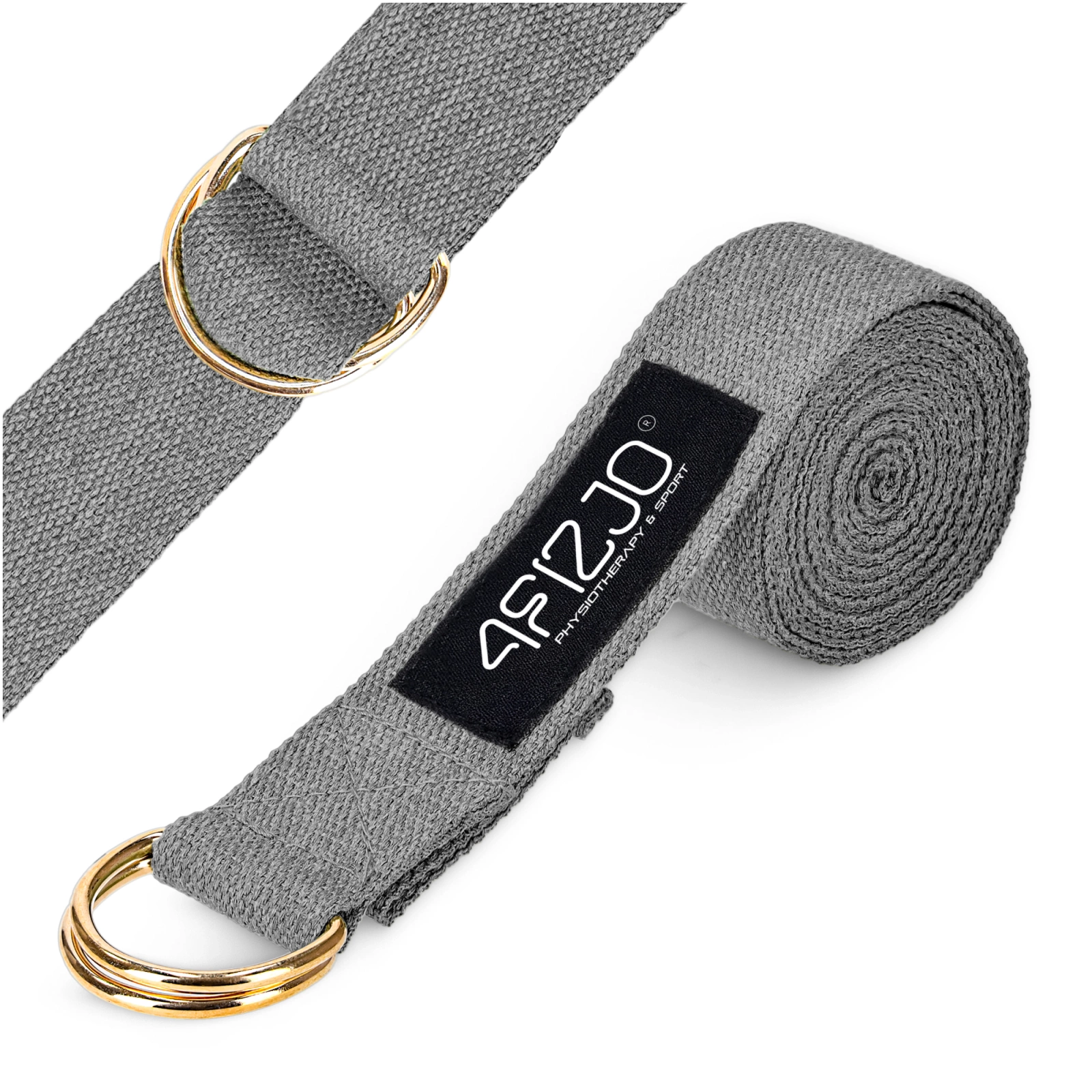 4Fizjo 618 jogas siksna, 300 cm, pelēka