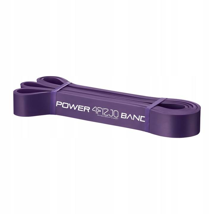 4Fizjo Power Band pretestības gumija 17-26 kg, violeta