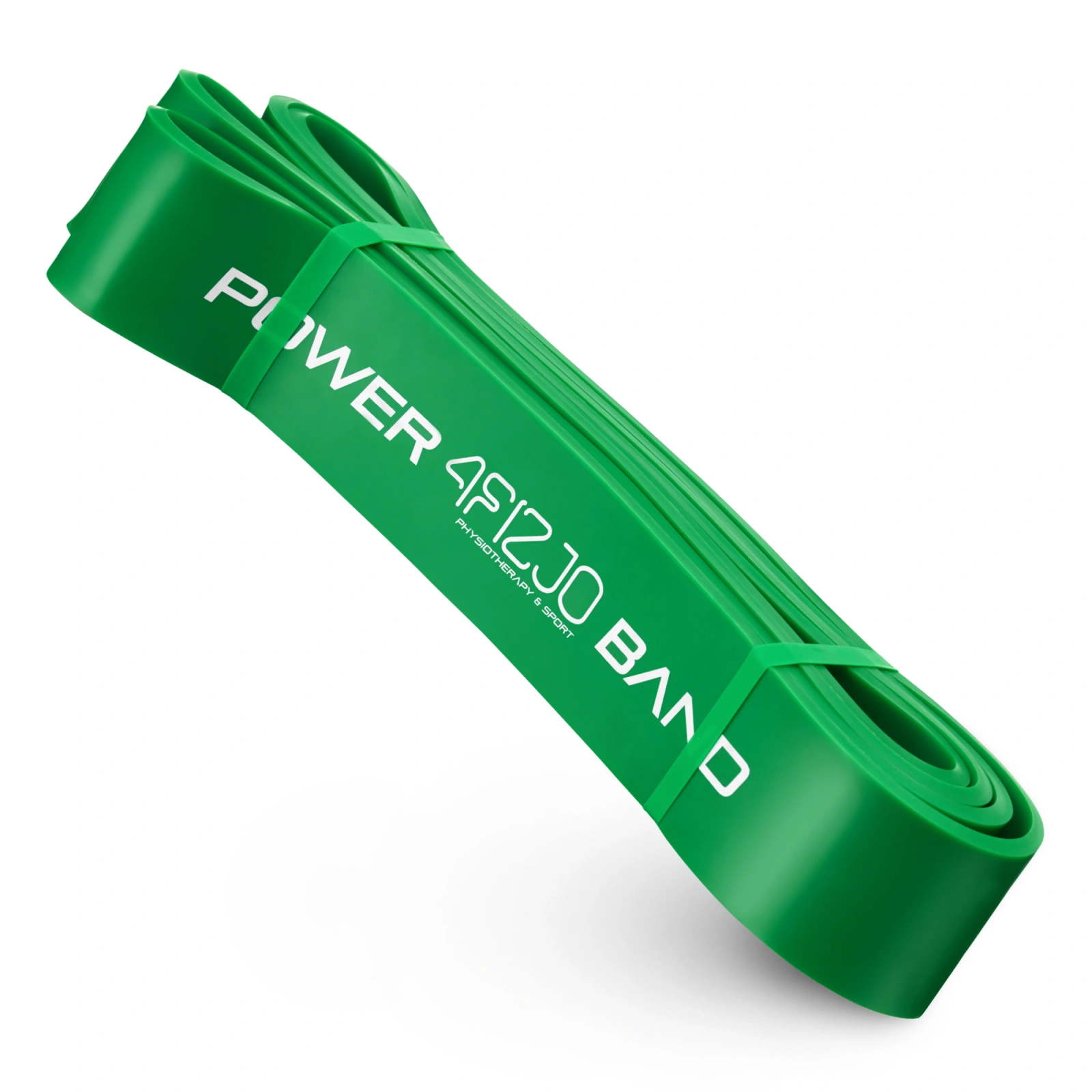 4Fizjo Power Band pretestības gumija 27-36 kg, zaļa