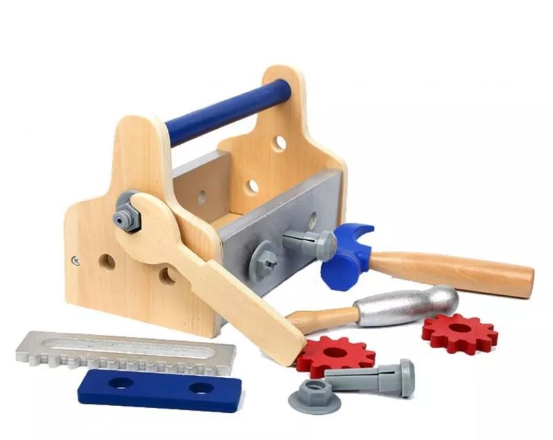 Koka instrumentu kaste bērniem 14 daļas