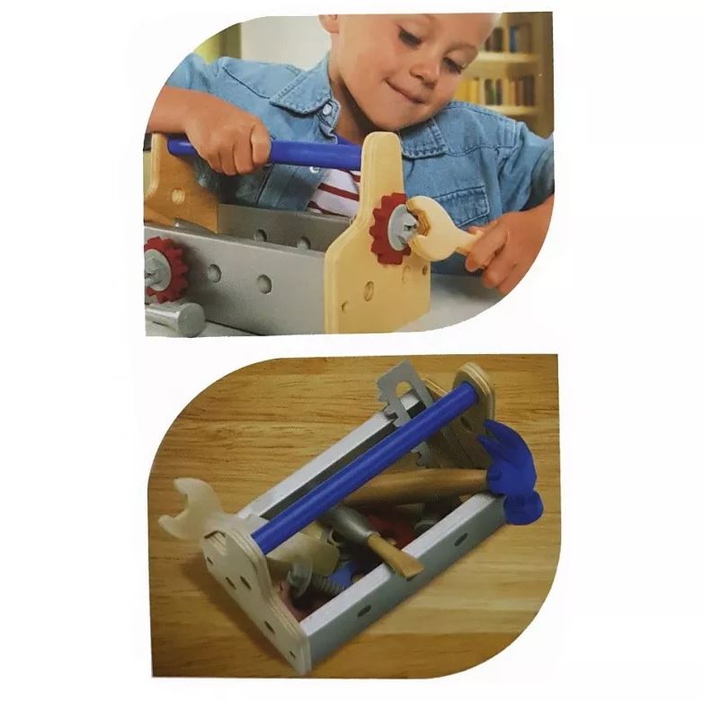Koka instrumentu kaste bērniem 14 daļas