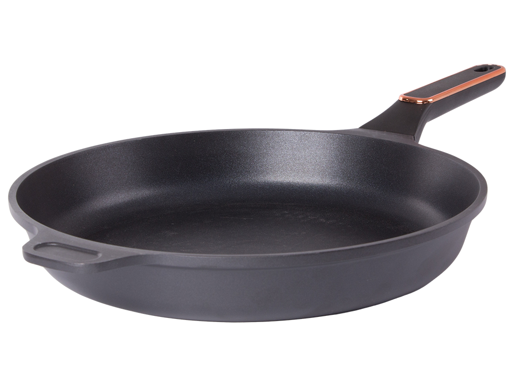 Liela panna ar nepiedegošu pārklājumu, 28 cm, melna
