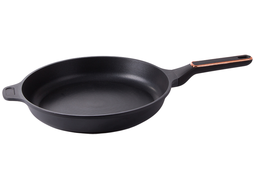 Liela panna ar nepiedegošu pārklājumu, 28 cm, melna