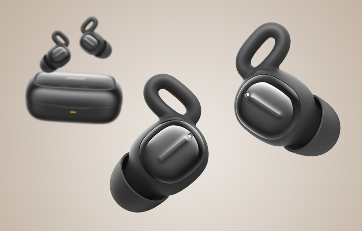 Bezvadu austiņas Joyroom JR-TS1 Cozydots TWS Bluetooth 5.3, melnas