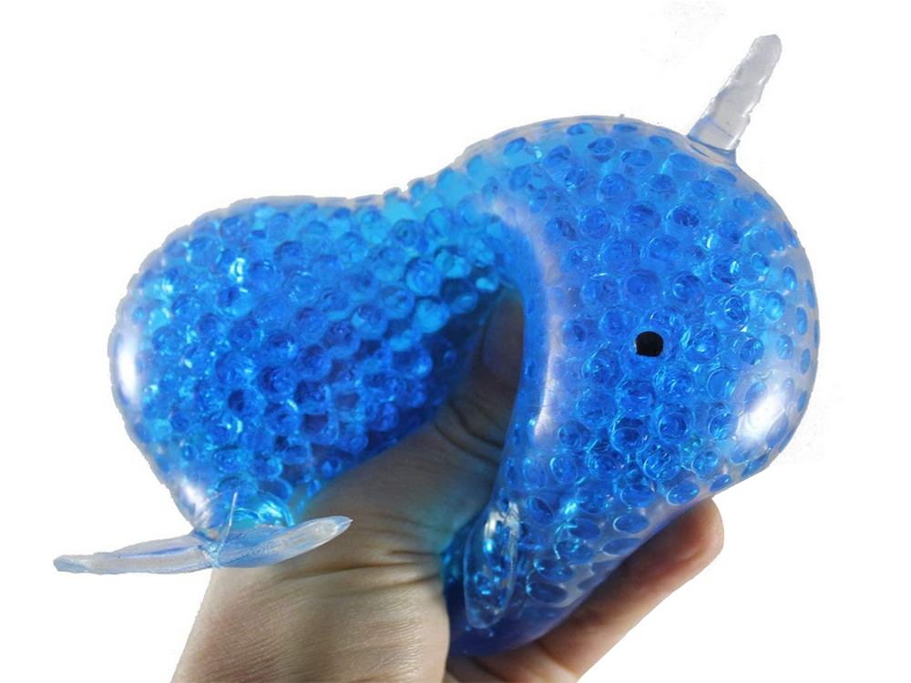 Anti-Stresa Gēla Delfīnu Sensoro Bumbiņas Ar Lielu Smalcinātību | Anti-Stress Squishy Gel Dolphin Sensory Balls...