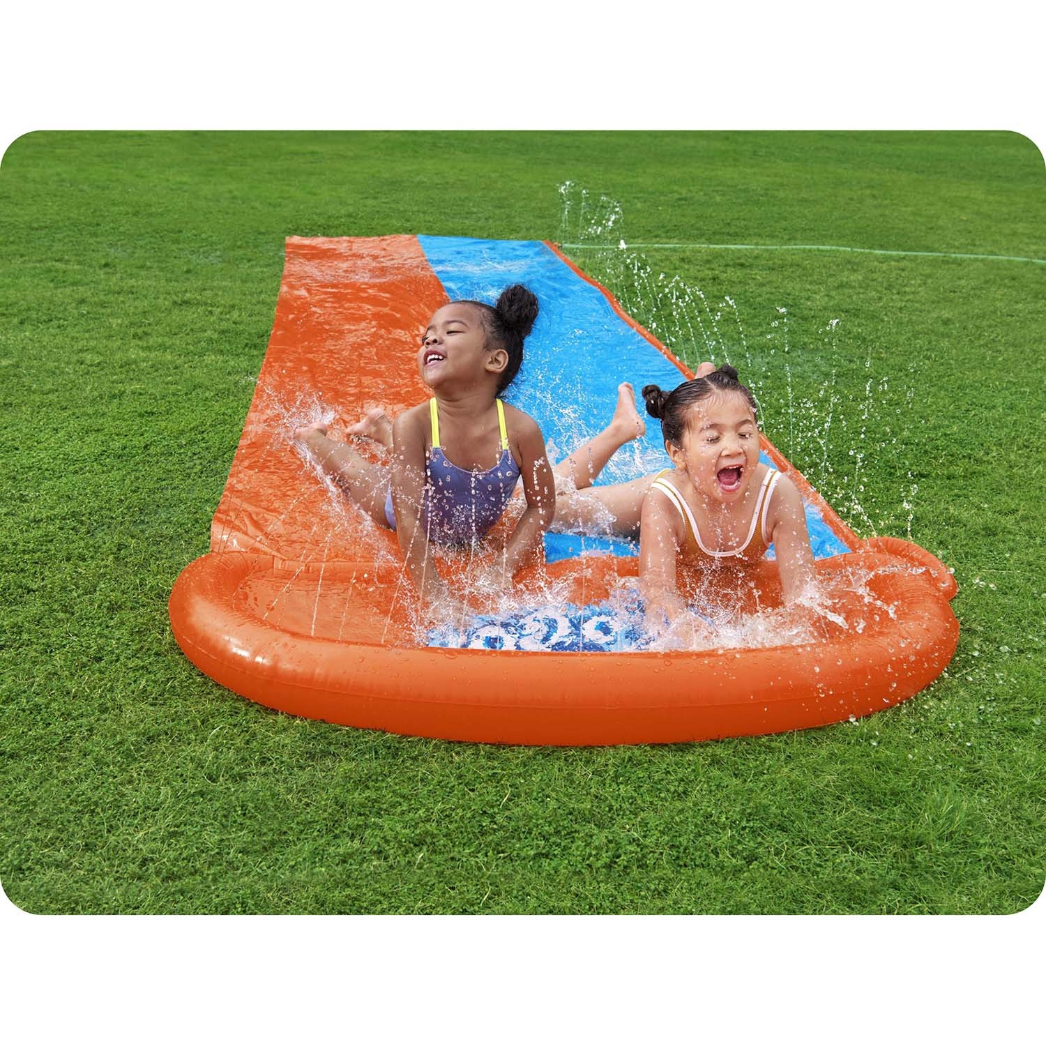 Bestway H2OGO! 52328 dubultais ūdens slidkalniņš, 488 cm