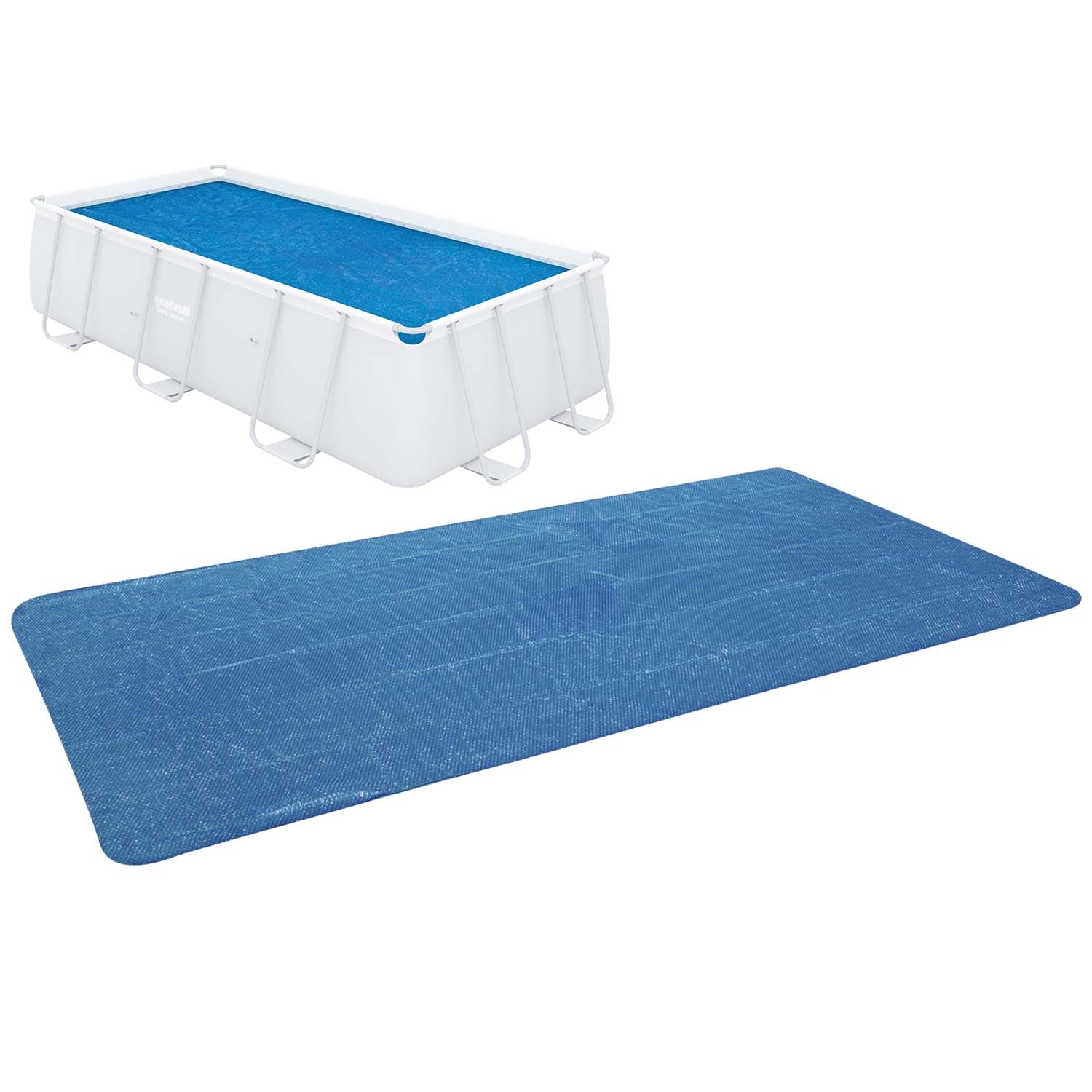 Bestway 58240 solārais baseina pārsegs 404 x 201 cm, zils