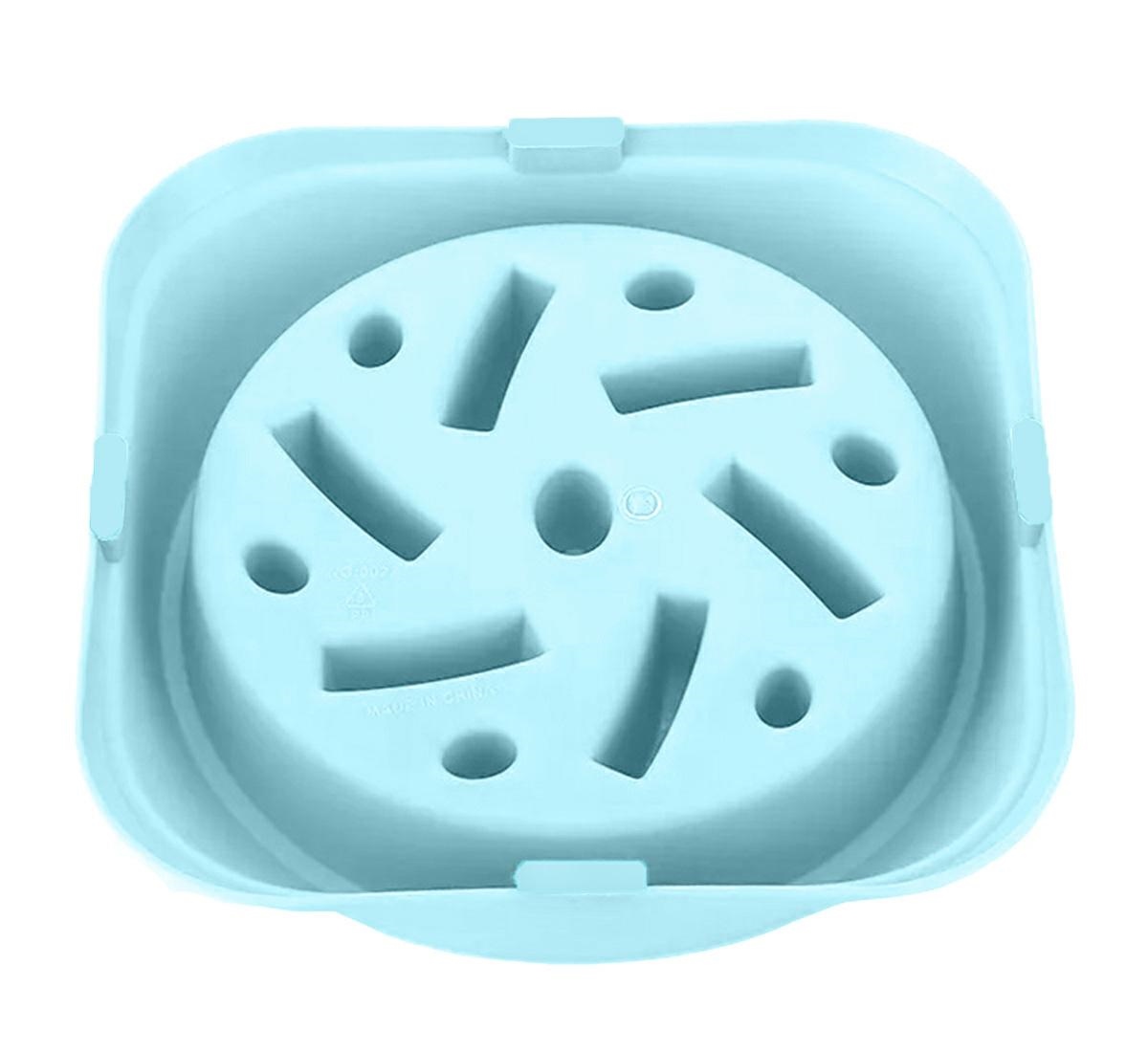 Lēnās Ēšanas Mīksta Silikona Puzles Bļoda Suņiem un Kaķiem, 17,5x4,5cm | Slow-Feed Soft Silicone Puzzle Bowl