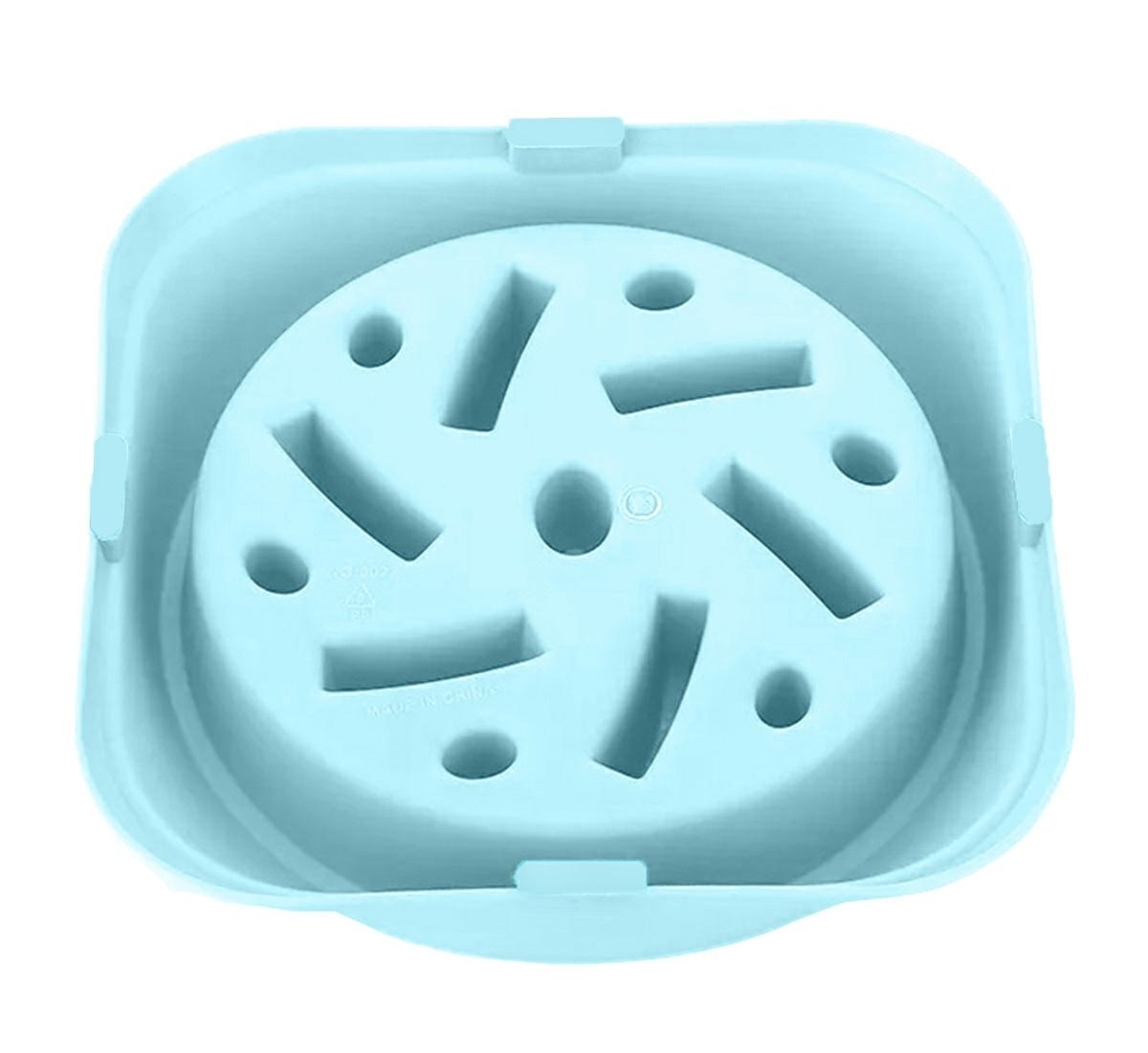 Lēnās Ēšanas Mīksta Silikona Puzles Bļoda Suņiem un Kaķiem, 17,5x4,5cm | Slow-Feed Soft Silicone Puzzle Bowl