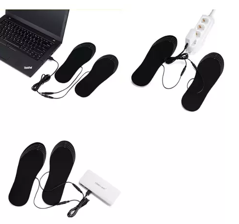 Apsildāmas Sildošās Apavu Zolītes, Kāju Sildītājs ar USB, Izmērs 35-40, 2 gab. | Heated Foot Warmer, Thermal...