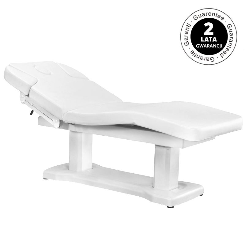 Azzurro 818A elektriskā SPA un kosmetoloģijas gulta, balta
