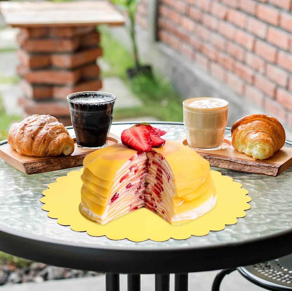 Kūkas Bāze Pamatne Paliktnis 30cm, Zelta | Cake Base