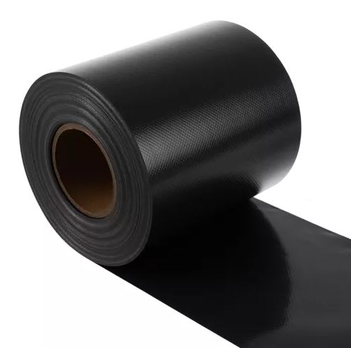 Lente (lamiles) pītajiem un paneļu žogiem, Privātuma ekrāns balkonam un terasei - 19cm x 35m, Antracīts | PVC...