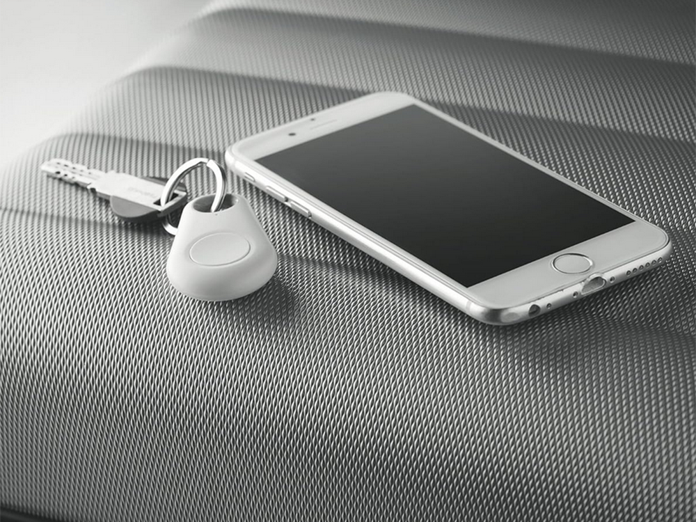 Bluetooth atslēgu un tālruņa meklētājs, melns