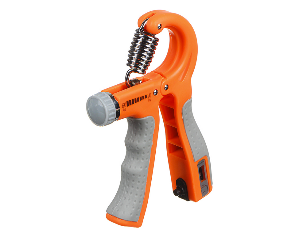 Rokas plaukstas trenažieris espanders, regulējams ar skaitītāju, 10-60 kg | Hand Gripper Exerciser Expander