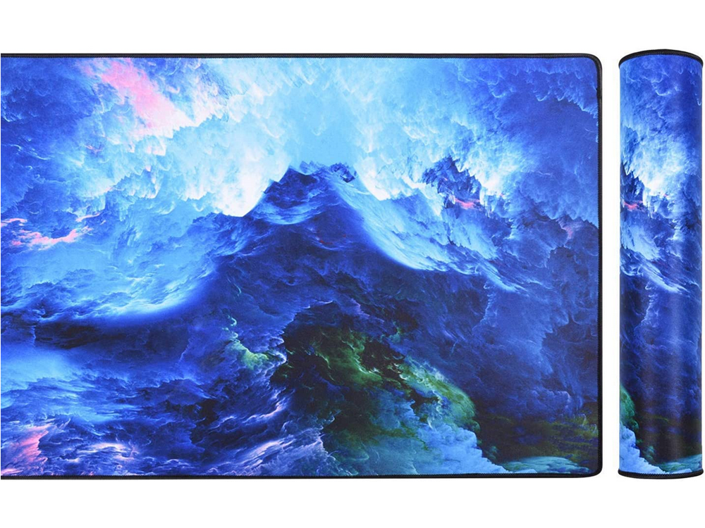 XXL LED RGB Datorspēļu peles paliktnis, 90x40 cm