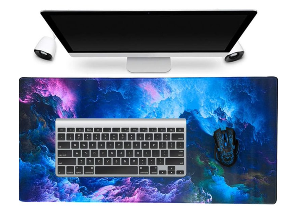 XXL LED RGB Datorspēļu peles paliktnis, 90x40 cm